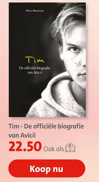 Bruna Tim - De officiële biografie van Avicii aanbieding