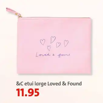 Bruna &C etui large Loved & Found aanbieding