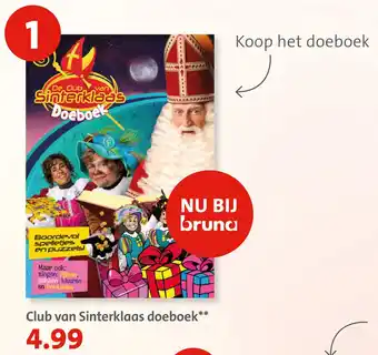 Bruna Club van Sinterklags doeboek** aanbieding