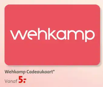 Bruna Wehkamp Cadeaukaart* aanbieding