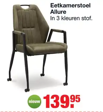 Budget Home Store Eetkamerstoel Allure Antraciet aanbieding