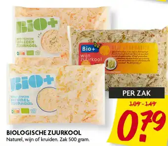 Dekamarkt BIOLOGISCHE ZUURKOOL aanbieding