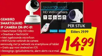 Dekamarkt GEMBIRD SMARTGUARD IP CAMERA DR-IPC-01 aanbieding