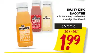 Dekamarkt FRUITY KING SMOOTHIE aanbieding