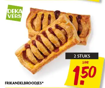 Dekamarkt FRIKANDELBROODJES aanbieding