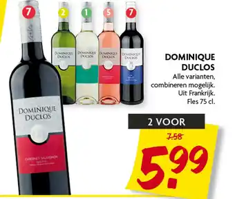 Dekamarkt DOMINIQUE DUCLOS aanbieding