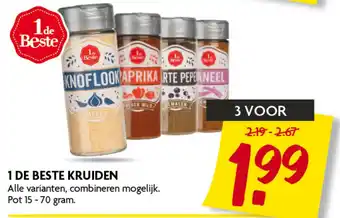 Dekamarkt 1 DE BESTE KRUIDEN aanbieding