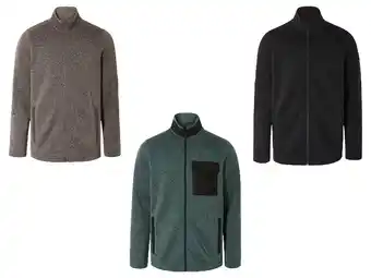 Lidl LIVERGY Heren fleecejas aanbieding