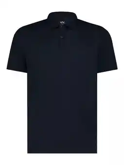 ANWB ANWB Duncan Polo Heren Human Nature Navy 4XL aanbieding