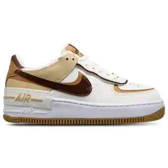 Foot Locker Nike Air Force Dames Schoenen - Wit - Maat: 42 - Leer - Foot Locker aanbieding