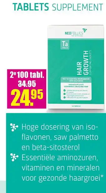 Gezond & Wel TABLETS SUPPLEMENT aanbieding