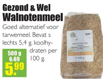 Gezond & Wel Gezond & Wel Walnotenmeel aanbieding