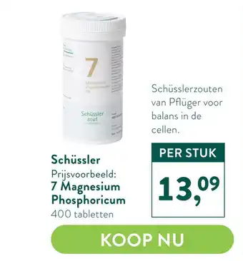 Holland & Barrett Schüssler aanbieding