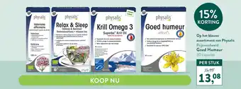 Holland & Barrett Op het blauwe assortiment van Physalis aanbieding