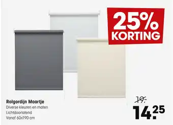 Kwantum Rolgordijn Maartje Grijs aanbieding