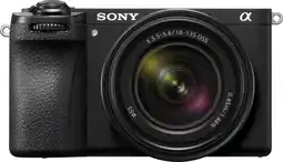 Bol.com Sony Systeemcamera A6700B + E-mount Standaardlens 18 - 135 mm Zwart aanbieding