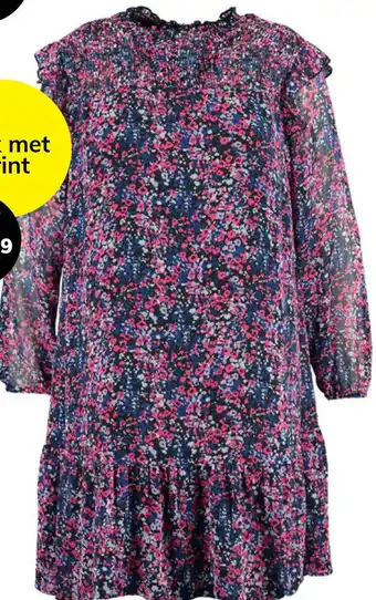 MS Mode Jurk met print aanbieding