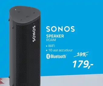 Obbink Sonos Speaker Roam aanbieding