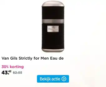 Plein.nl Van Gils Strictly for Men Eau de aanbieding