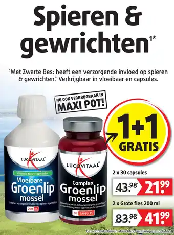 Lucovitaal Spieren & gewrichten aanbieding