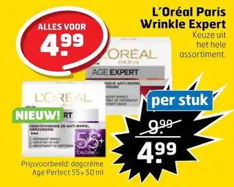 Trekpleister L'Oréal Paris Wrinkle Expert aanbieding