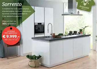 Superkeukens Sorrento aanbieding