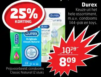 Trekpleister Durex aanbieding