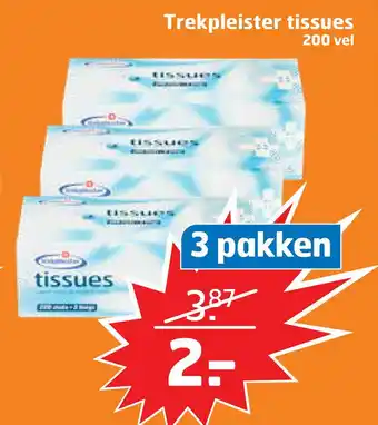 Trekpleister Trekpleister tissues aanbieding