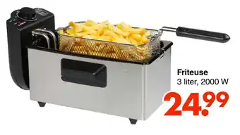 Wibra Friteuse 3 liter, 2000 W aanbieding