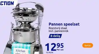 Action Speelgoedpannenset aanbieding