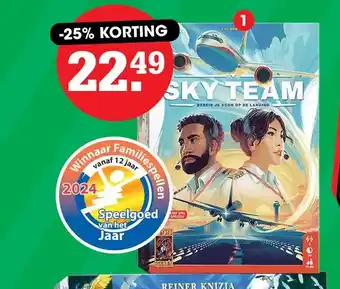 Toys2Play Sky Team aanbieding