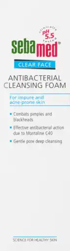 De Online Drogist Sebamed Clear Face Antibacterial Cleansing Foam aanbieding