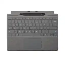 MediaMarkt Microsoft Surface Pro Tc + Slim Pen Platina Toetsenbord Grijs aanbieding