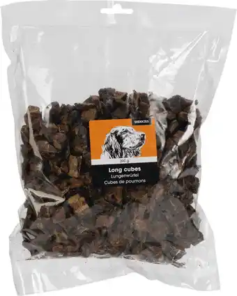 Intratuin Snekkies hondensnack long cubes 390 g aanbieding