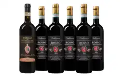 Wijnvoordeel Toscaanse Topwijnen (1x Brunello di Montalcino & 5 x Rosso di Montalcino) aanbieding
