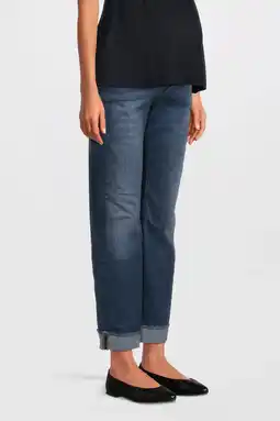 Wehkamp LOVE2WAIT low waist zwangerschaps regular jeans Norah stonewashed aanbieding