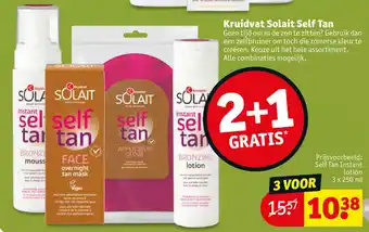 Kruidvat Kruidvat Solait Self Tan assortiment aanbieding