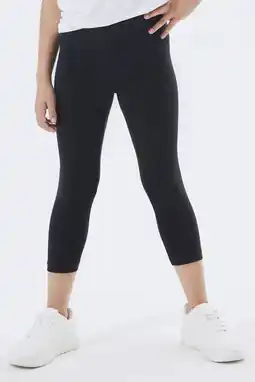 Wehkamp NAME IT KIDS capri legging NKFVIVIAN zwart aanbieding