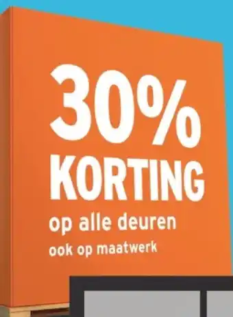 GAMMA Op alle deuren aanbieding