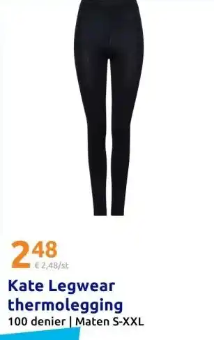 Action Kate Legwear thermolegging aanbieding