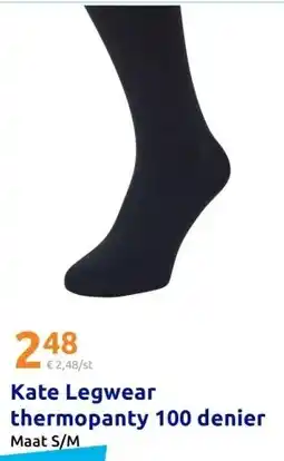 Action Kate Legwear thermopanty 100 denier aanbieding