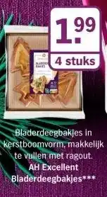 Albert Heijn AH Excellent Bladerdeegbakjes*** aanbieding