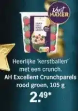 Albert Heijn AH Excellent Crunchparels rood groen, 105 g aanbieding