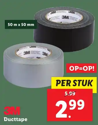 Lidl 3M Ducttape aanbieding