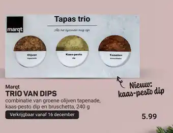 Ekoplaza Marqt TRIO VAN DIPS aanbieding