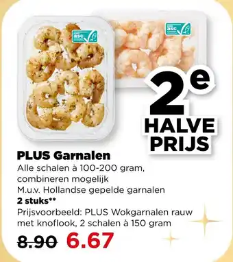 PLUS PLUS Garnalen aanbieding