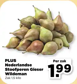 PLUS PLUS Nederlandse Stoofperen Gieser Wildeman aanbieding