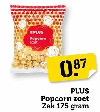 Coop PLUS Popcorn zoet aanbieding