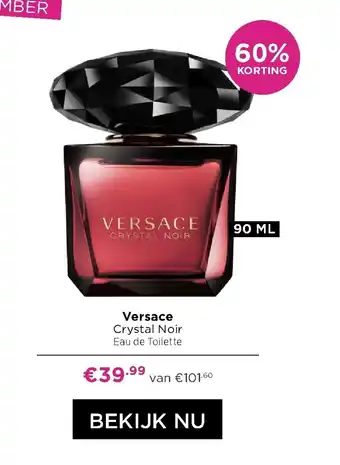 ICI Paris XL Versace Crystal Noir 90ml aanbieding