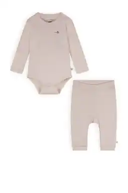 Wehkamp Petite Maison romper + broek Stormy beige aanbieding